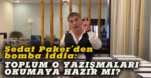 Sedat Peker: Toplum bu ses kayıtlarını ve whatsapp yazışmalarını okumaya hazır mı?
