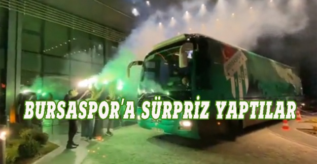 Bursaspor'a Ankara'da sürpriz yaptılar