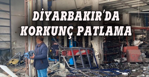 Diyarbakır'da korkunç patlama