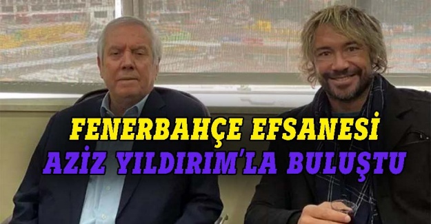 Fenerbahçe efsanesi Aziz Yıldırım'ı ziyaret etti