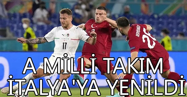 Türkiye - İtalya maç sonucu: 2-3