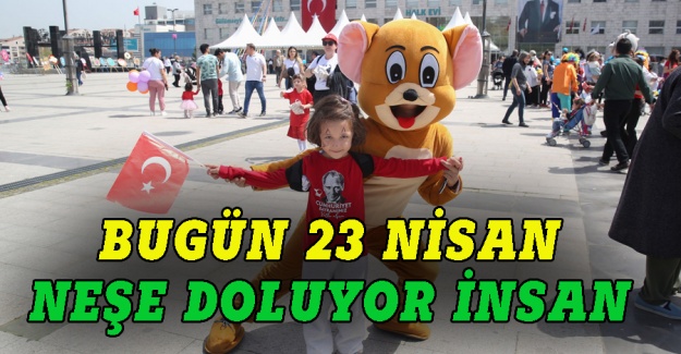 Bursa'da 23 Nisan coşkusu