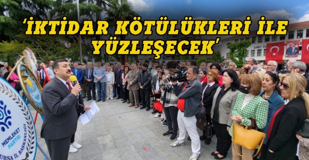 İYİ Partili Türkoğlu:  İktidar kötülükleri ile yüzleşecekler