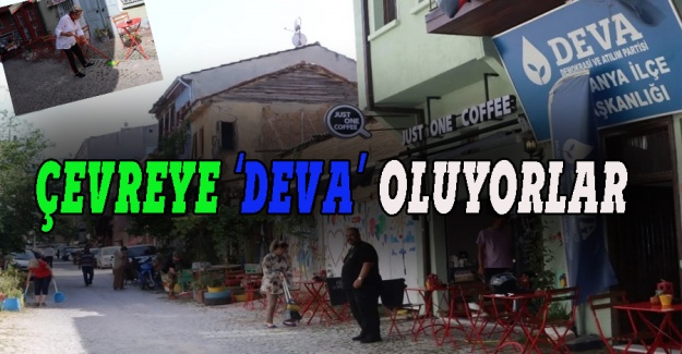 Mudanya'da çevreye 'Deva' oluyorlar