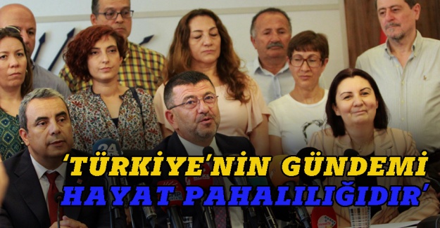 Veli Ağbaba: Türkiye'nin gündemi hayat pahalılığı ve enflasyon