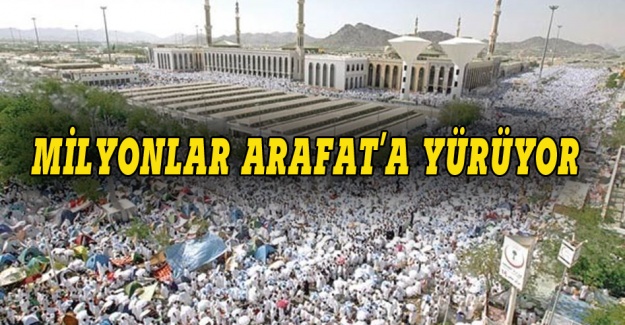 Arafat'ta muhteşem manzara