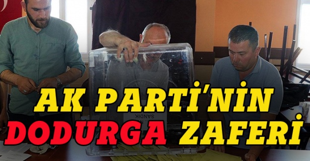Dodurga'da AK Parti'nin  seçim zaferi