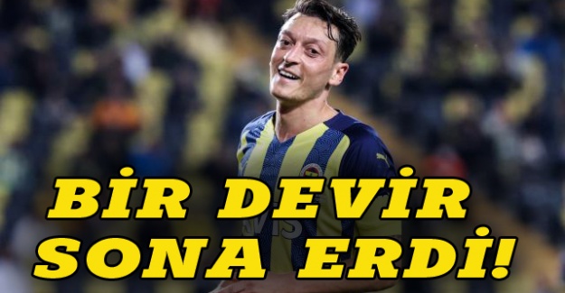 Fenerbahçe Mesut  Özil'in sözleşmesini fes etti