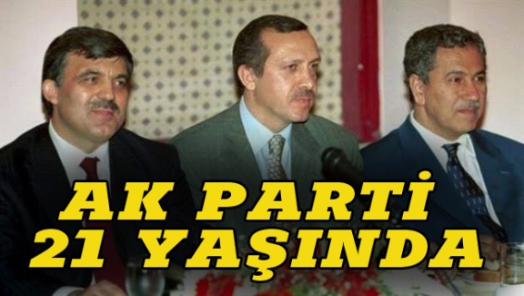 AK Parti 21. yılını kutluyor