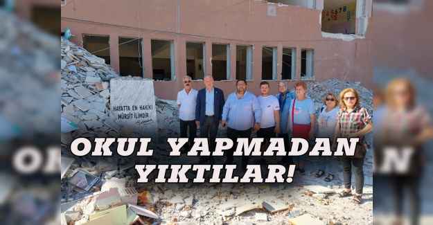 Bursa'da yıkılan okullar hala tamamlanamadı
