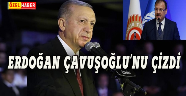 Erdoğan Hakan Çavuşoğlu'nu çizdi!