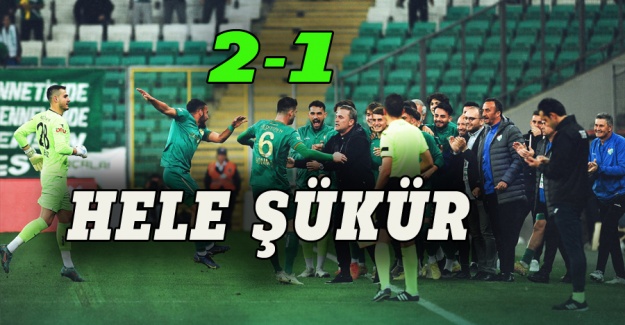 Bursaspor İnegöl'ü devirdi 2-1