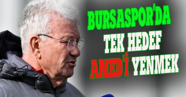 Bursaspor'un Hocası Ertekin: Amed'e karşı iyi hazırlandık