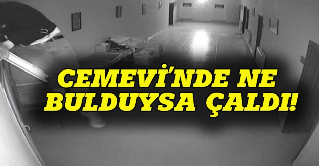 İstanbul'da Cemevi'ni soydu